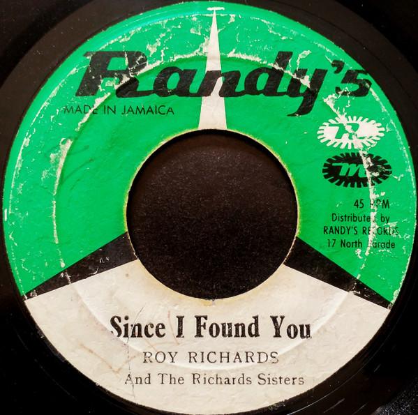 Roy Richards, The Richards Sisters - Since I Found You / Come With Me
