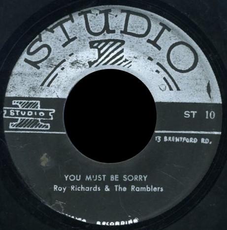 Roy Richards, The Ramblers (6) - You Must Be Sorry