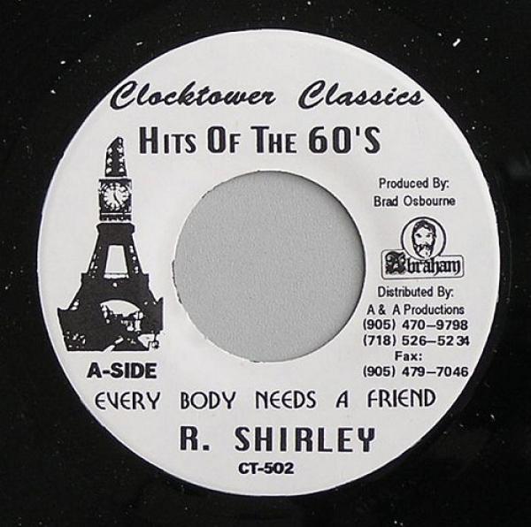 Roy Shirley - Every Body Needs A Friend