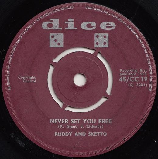 Ruddy And Sketto - Never Set You Free / Brothers And Sisters