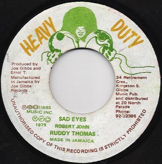 Ruddy Thomas - Sad Eyes