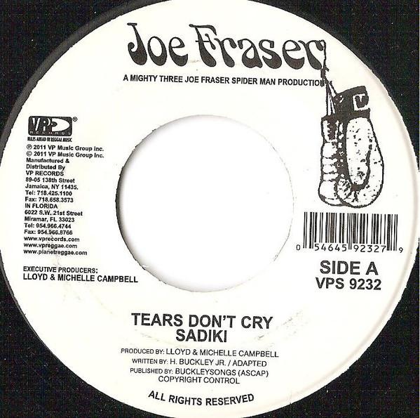 Sadiki, Paul Anthony - Tears Don´t Cry / I Girl