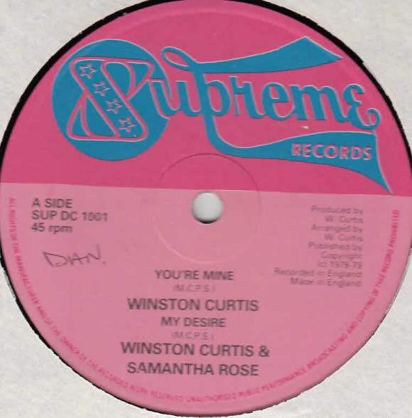 Samantha Rose, Winston Curtis - You're Mine / My Desire