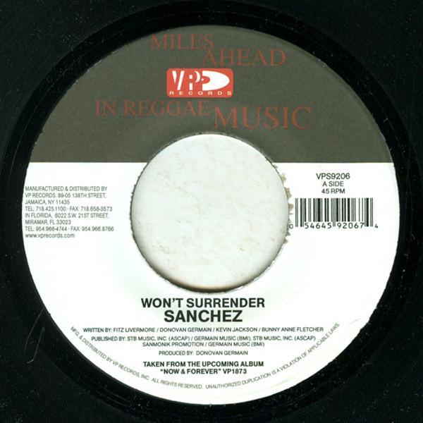 Sanchez - Won't Surrender