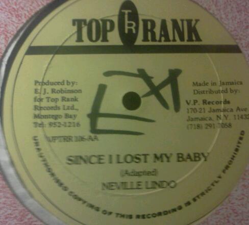 Screwdriver (2), Neville Lindo - Since I Lost My Baby / Row Your Boat