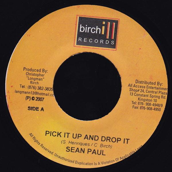 Sean Paul - Pick It Up And Drop It