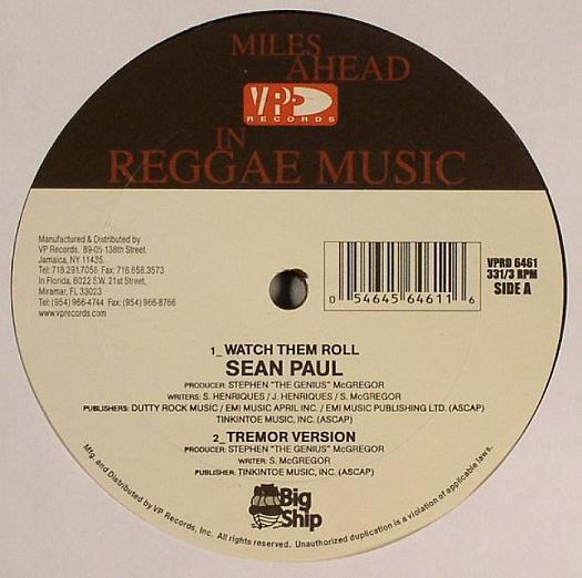 Sean Paul - Watch Them Roll