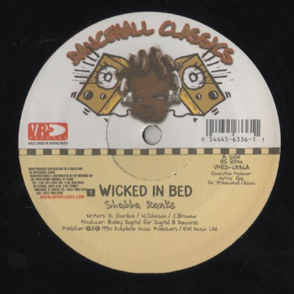 Shabba Ranks, Singing Melody - Wicked In Bed / Groovy Kinda Love