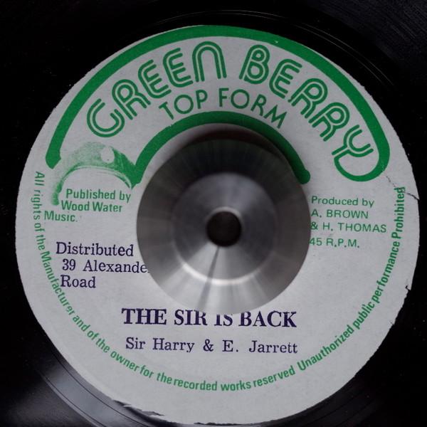 Sir Harry (2), Euda Jarrett - The Sir Is Back