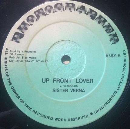 Sister Verna - Up Front Lover