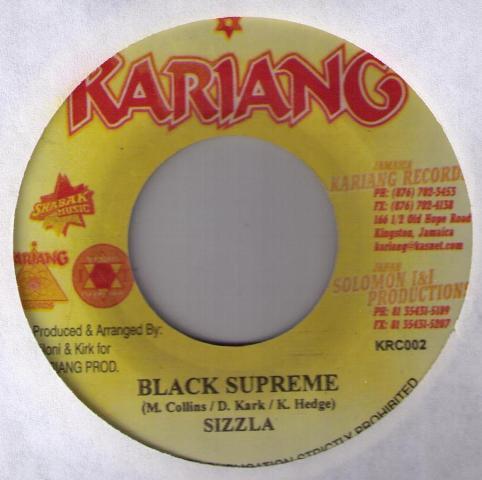 Sizzla, U.T. Ras - Black Supreme / Live So Devine