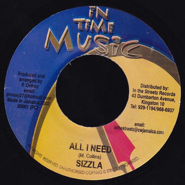 Sizzla - All I Need