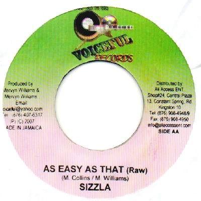 Sizzla - As Easy As That