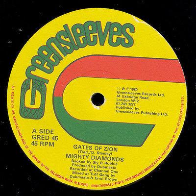 Sly & Robbie, The Mighty Diamonds - Gates Of Zion / Zion In Dub