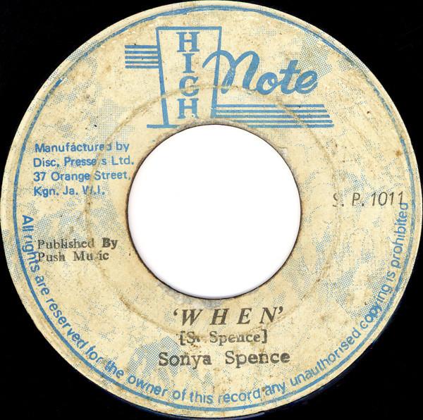 Sonya Spence - When / When Version