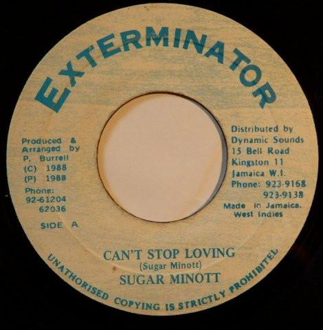 Sugar Minott - Can't Stop Loving