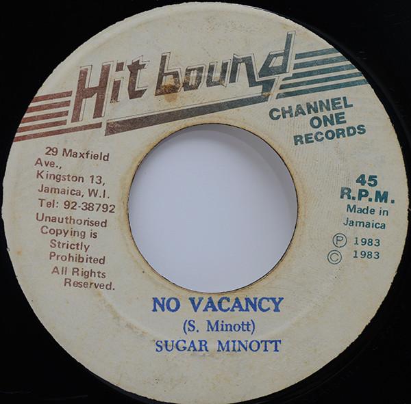 Sugar Minott - No Vacancy