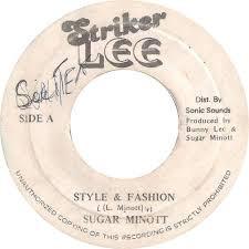 Sugar Minott - Style & Fashion