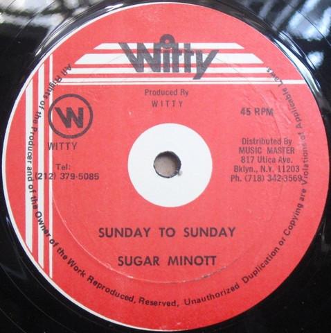 Sugar Minott - Sunday To Sunday