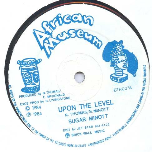 Sugar Minott - Upon The Level