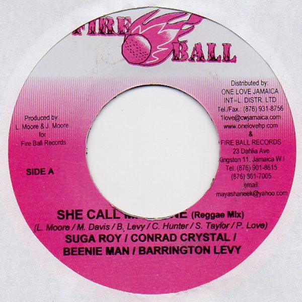 Sugar Roy, Conrad Crystal, Beenie Man, Barrington Levy - She Call Me Phone