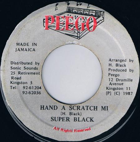 Super Black - Hand A Scratch Mi