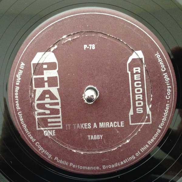 Tabby Diamond, Crucial (4) - It Takes A Miracle / Them Want I