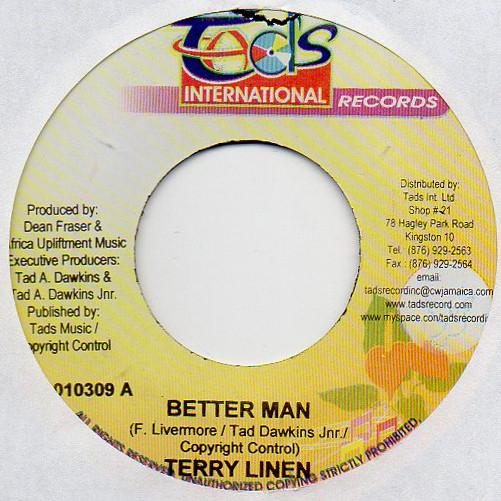 Terry Linen - Better Man