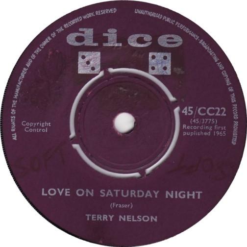 Terry Nelson (3) - Love On Saturday Night / I'll Stand By You