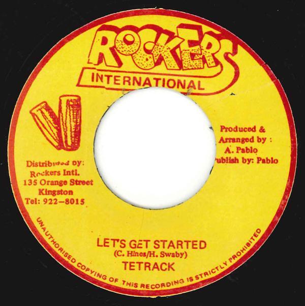 Tetrack, Pablo All Stars - Let's Get Started / Spinners Lane