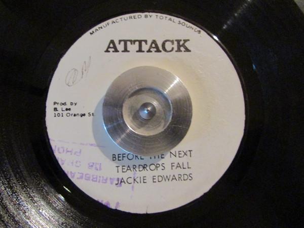 The Aggrovators, Jackie Edwards - Before The Next Teardrops Fall / Teardrops Version