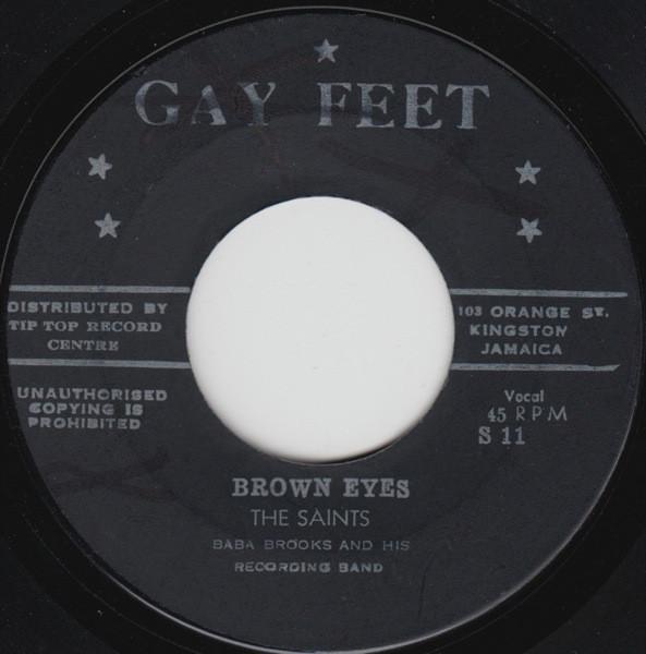 The Baba Brooks Band, The Saints (3) - Brown Eyes / King Size