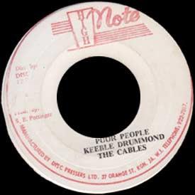 The Cables, Keble Drummond - Poor People / Poor People Scank