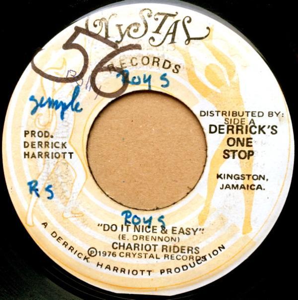 The Chariot Riders - Do It Nice & Easy / Rhythm Version