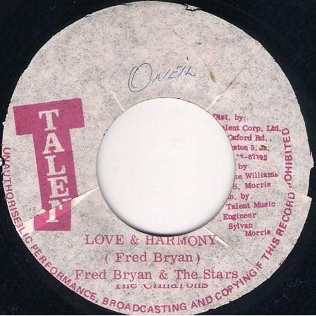 The Cimarons, Fred Bryan & The All Stars - Love & Harmony