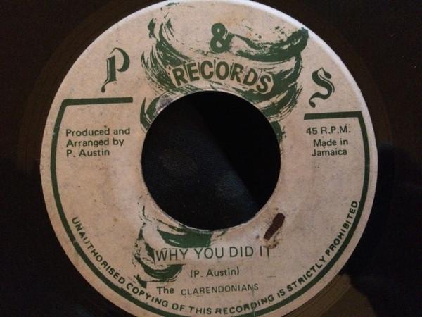 The Clarendonians - Why You Did It