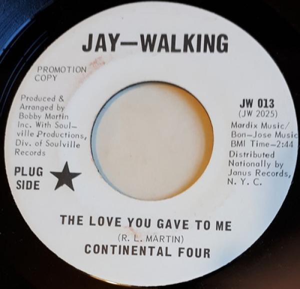 The Continental 4 - The Love You Gave To Me