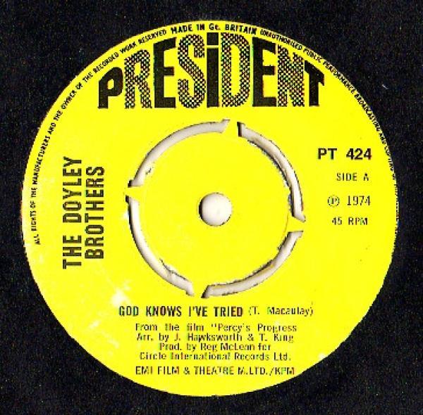 The Doyley Brothers - God Knows I've Tried