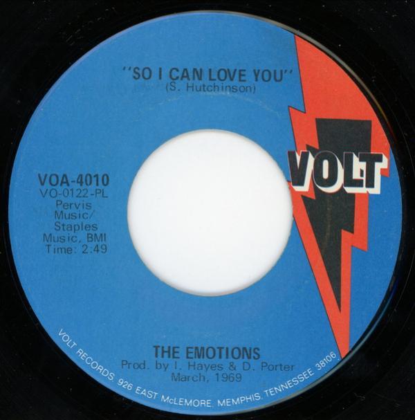 The Emotions - So I Can Love You / Got To Be The Man