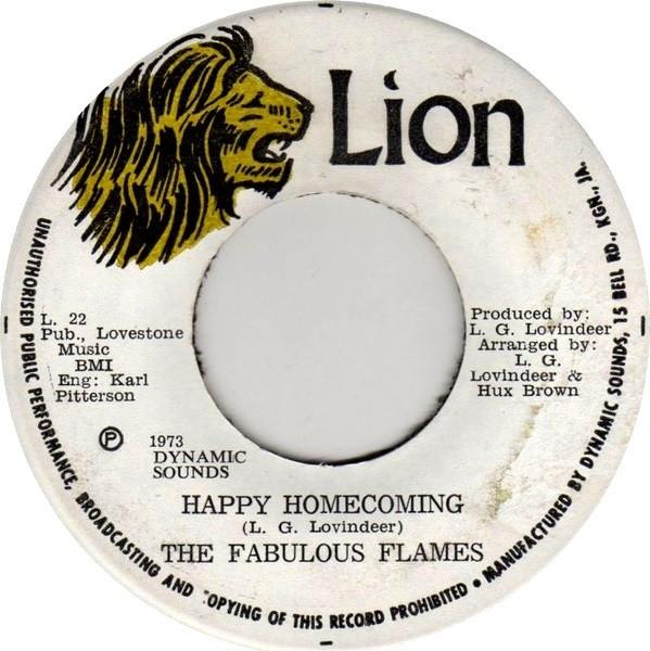 The Fabulous Flames - Happy Homecoming / Not My Festival Song
