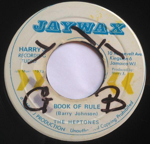 The Heptones - Book Of Rule