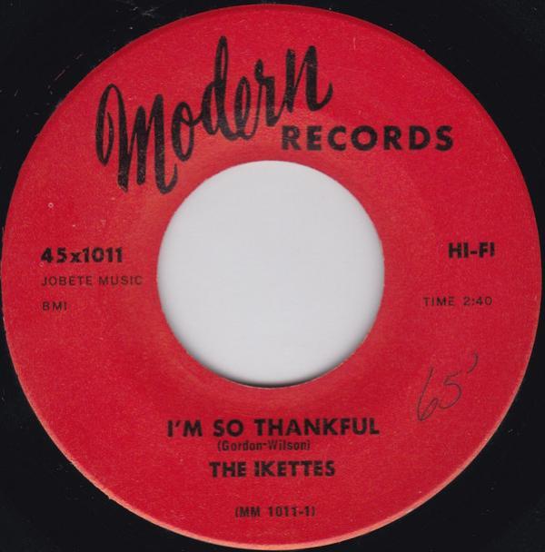 The Ikettes - I'm So Thankful
