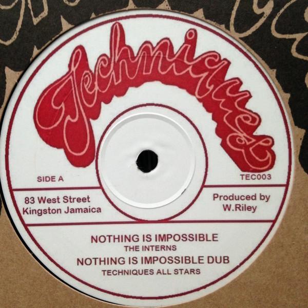The Interns (2), The Soul Syndicate, Winston Riley, Ansel Collins - Nothing Is Impossible / Coconut Oil / Zion I