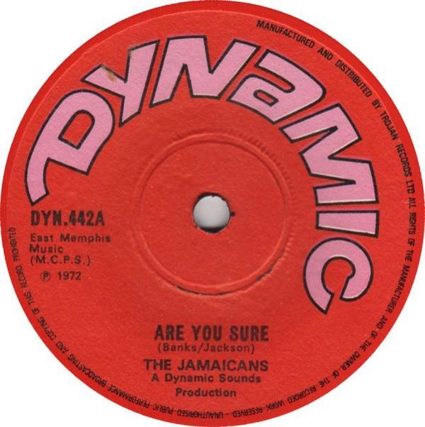 The Jamaicans - Are You Sure