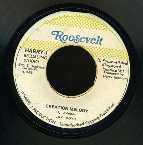 The Jay Boys, Lloyd Young, Carey Johnson - Down Side Up / Creation Melody
