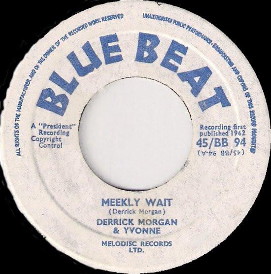 The Jiving Juniors, Derrick & Yvonne - Meekly Wait / I Love You