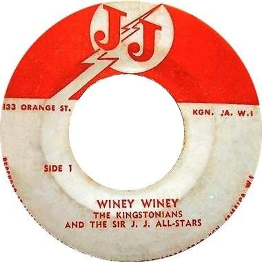 The Kingstonians, JJ All Stars - Winey Winey / I Don't Care
