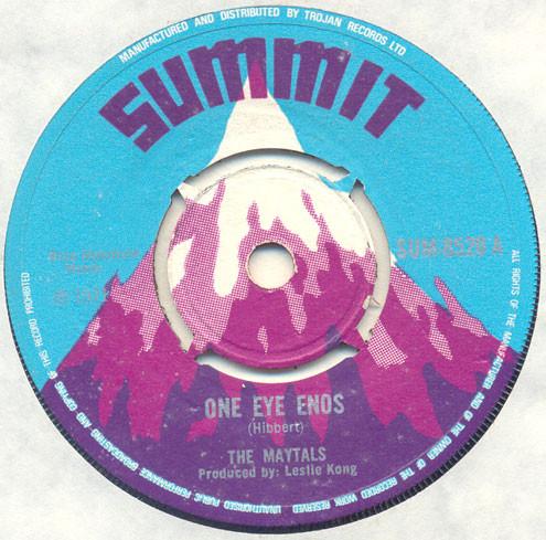 The Maytals, Beverley's All Stars - One Eye Enos / Enos Version