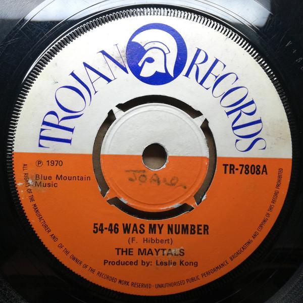 The Maytals, Beverley's All Stars - 54-46 Was My Number
