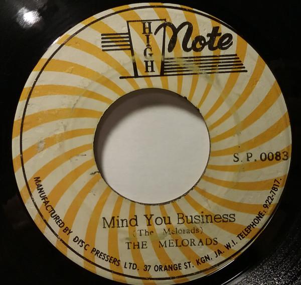 The Mellow Lads - Mind You Business